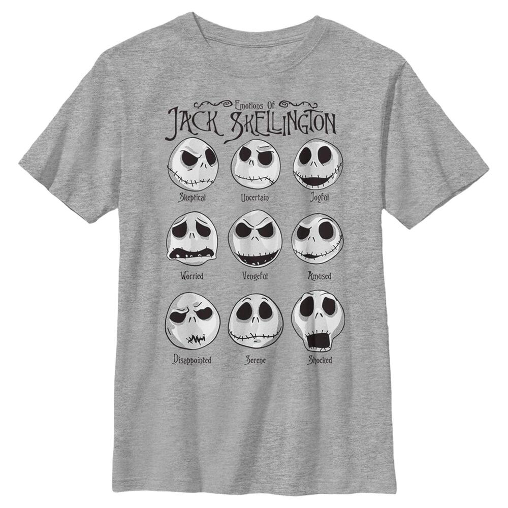 Boys The Nightmare Before Christmas Emotions Of Jack Skellington Tshirt